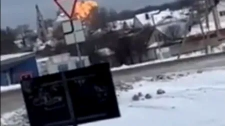 Serviciile ucrainene susțin că nu dețin „informații de ÎNCREDERE” despre cine se afla la bordul avionului doborât deasupra regiunii Belgorod