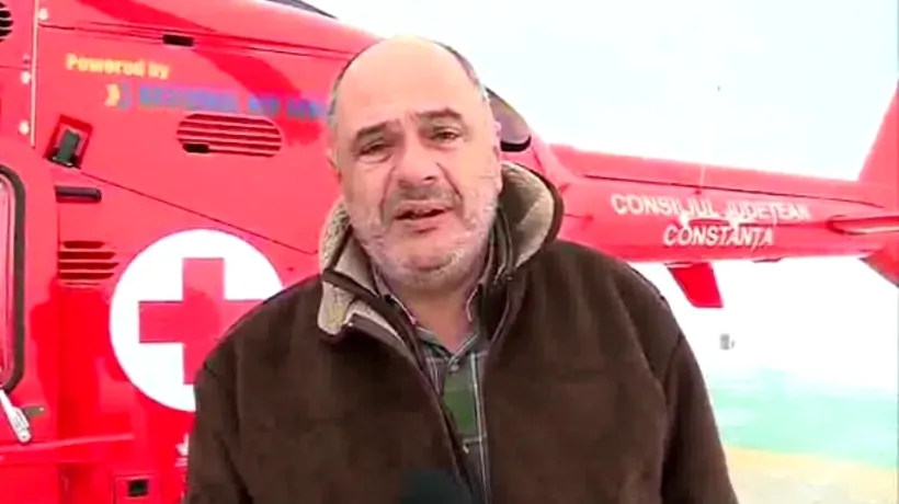 Cum a pregătit locțiitorul lui Nicușor Constantinescu, din elicopter,  operațiunea COD ROȘU de zăpadă. Oamenilor ăstora le e frică de deșertificare!