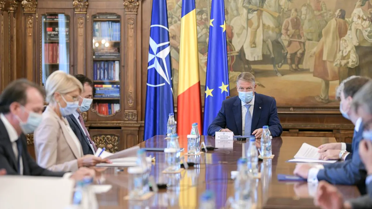 Iohannis, ședință la Cotroceni pe tema fondurilor europene