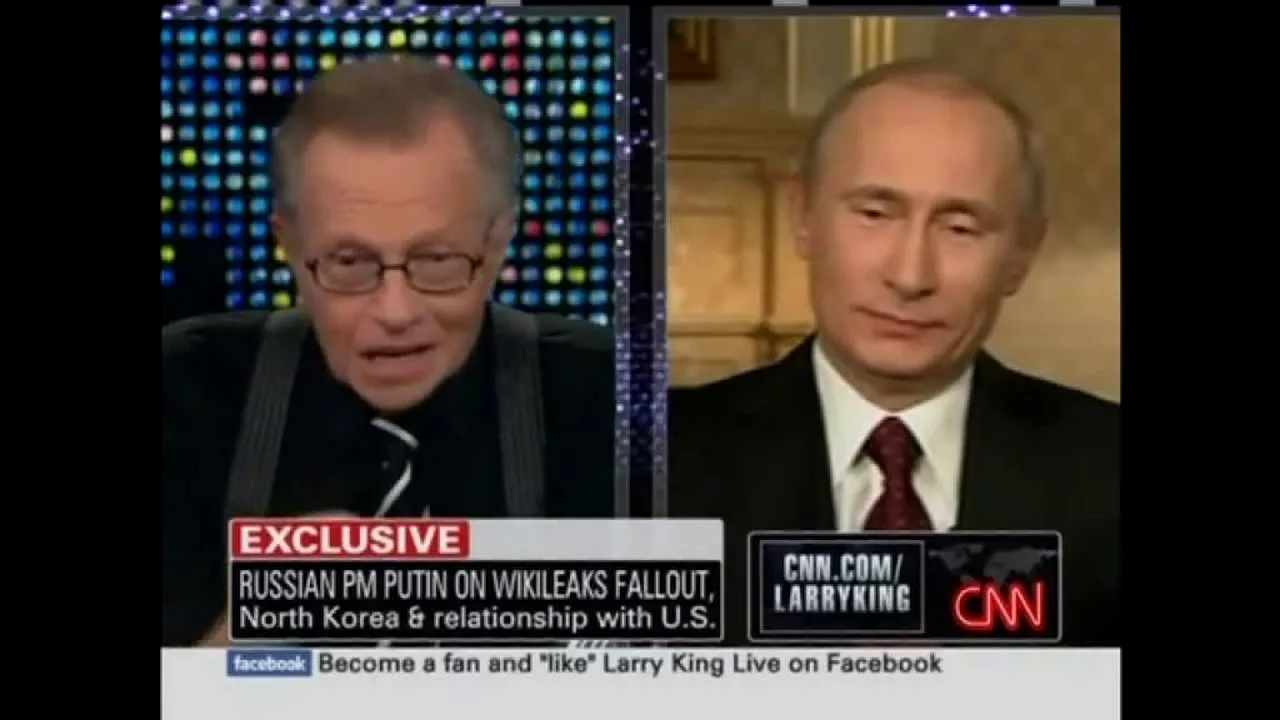 Vladimir Putin, mesaj la moartea lui Larry King. Liderul Rusiei îi aduce un omagiu marelui jurnalist american (VIDEO)