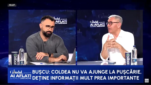 Doru Bușcu: „Coldea va avea un proces retoric, fără consecințe”