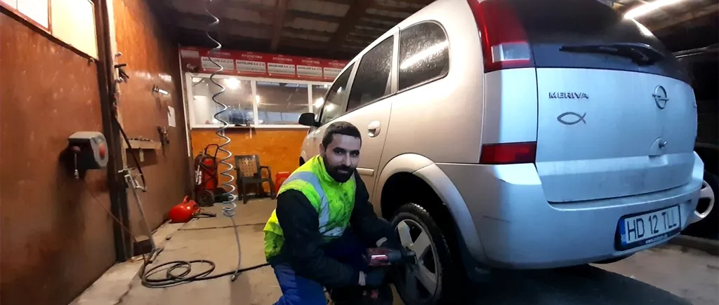 Câți lei primește salariu Aziz Tintaș, un turc care lucrează într-o vulcanizare în România: Unii spun că nici nu se ridică din pat pentru banii aceștia