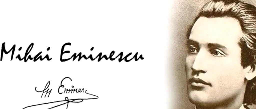 1 DECEMBRIE. Ziua Națională a României, sărbătorită la Veneția, Londra, Praga, Lisabona și Berlin / ”Scrisoarea III” de Mihai Eminescu, proiectată peste fotografia poetului la vârsta de 19 ani