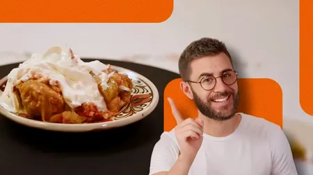 Un vlogger de origine română le prezintă francezilor mâncarea românească. Ce spune Cyprien despre mici, sarmalele și brânza cu smântână și mămăligă