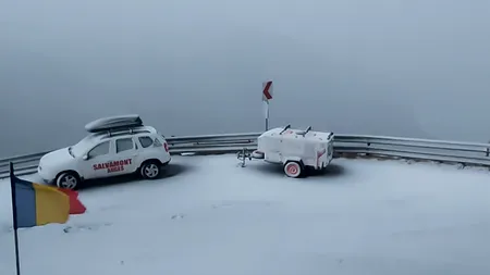 VIDEO | Ninge pe Transfăgărășan! Vremea se răcește în toată țara