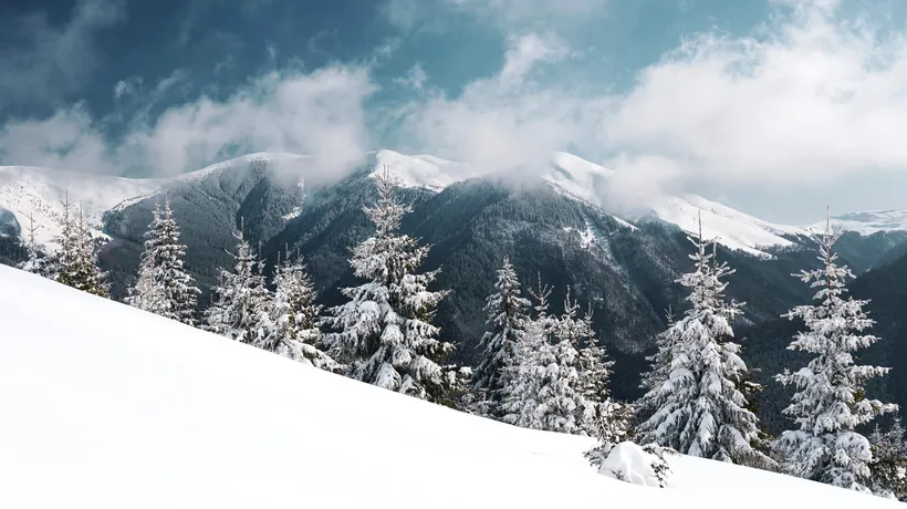 Iarna nu se dă bătută în România! Cod galben de vânt puternic în aproape întreaga ţară, ninsori şi viscol la munte