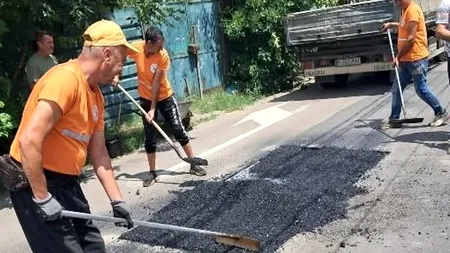 (P) Infrastructură Sector 5. Societatea Infrastructură S5 S.A. a intervenit pe străzile Păpușoiului și Garoafei