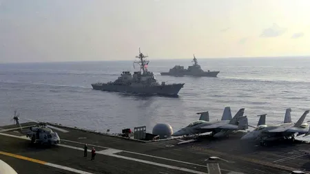 America a „plimbat” DISTRUGĂTORUL USS Milius pe sub nasul Chinei, prin Strâmtoarea Taiwan / „SUA fac zgomot mediatic”