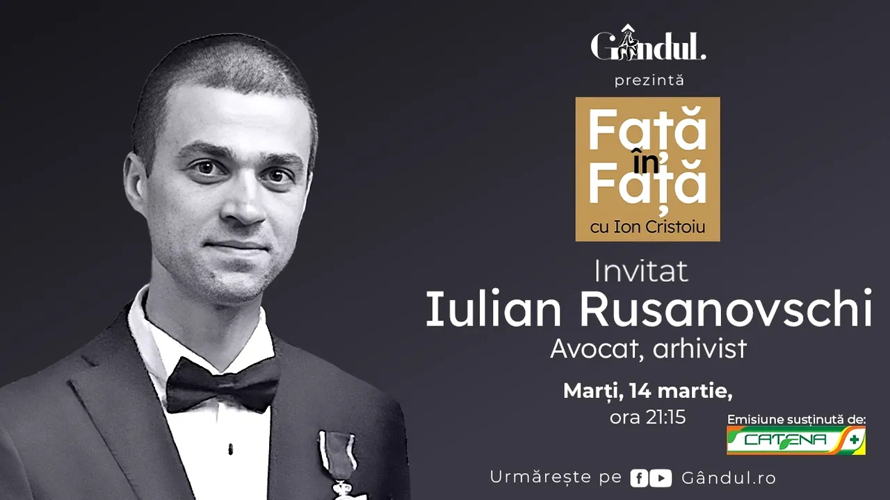 „Față în față cu Ion Cristoiu” începe marți, 14 martie, de la ora 21.15