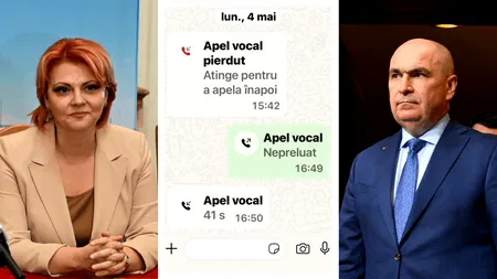 Lia Olguța Vasilescu i-a răspuns lui Ilie Bolojan, după ce acesta a acuzat-o că încearcă să racoleze PNL-iști. Vasilescu a postat și o captură cu apeluri