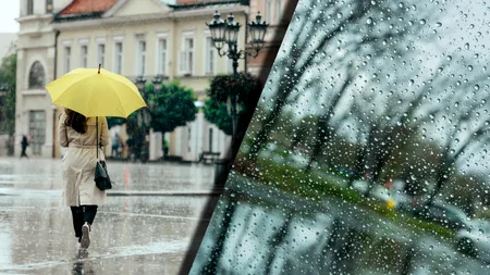 Cod galben de ploi torențiale, descărcări electrice și intensificări ale vântului. Care sunt zonele vizate. Prognoza de ultimă oră de la ANM