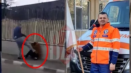 VIDEO. Imagini șocante în Vaslui: Un copil este lovit cu bestialitate de şoferul unei ambulanţe