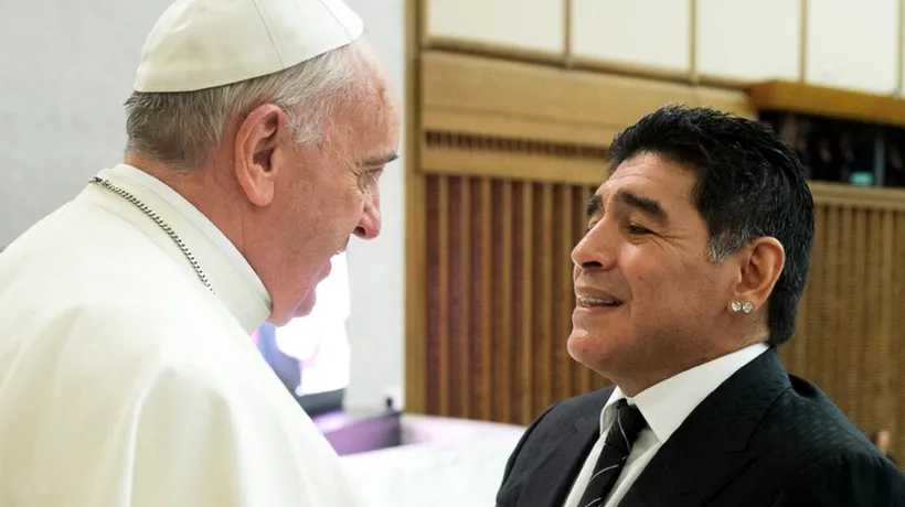 Papa Francisc, despre Maradona: „Pe teren a fost un poet” / Ce susține Suveranul Pontif despre legenda argentiniană