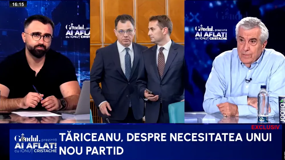 Călin Popescu-Tăriceanu: „Elementele democrației se bazează pe drepturile și libertățile individuale. Este nevoie de un astfel de partid”