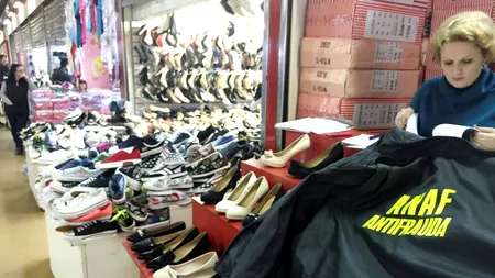 Razie ANAF în complexul comercial Dragonul Roșu, în cadrul Operațiunii 