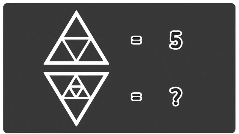 TEST IQ | Câte triunghiuri vezi în a doua imagine? Geniile răspund imediat