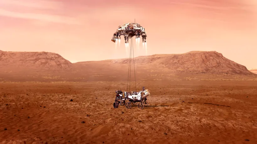 Moment istoric pe Marte! Roverul Perseverance, lansat de NASA, a atins Planeta Roșie (VIDEO)