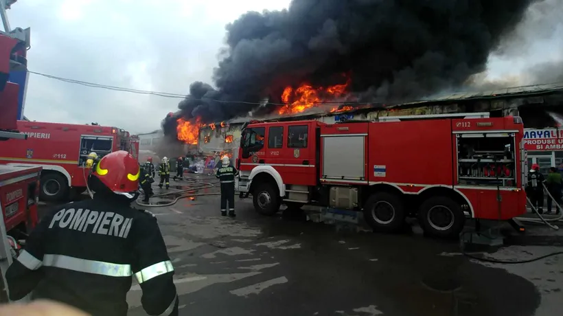 Anchetă după incendiul uriaș din Afumați: Va fi deschis dosar pentru distrugere