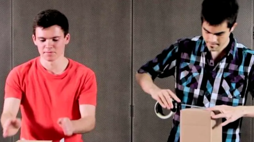 Doi studenți au inventat o alternativă creativă pentru cutia de carton. VIDEO