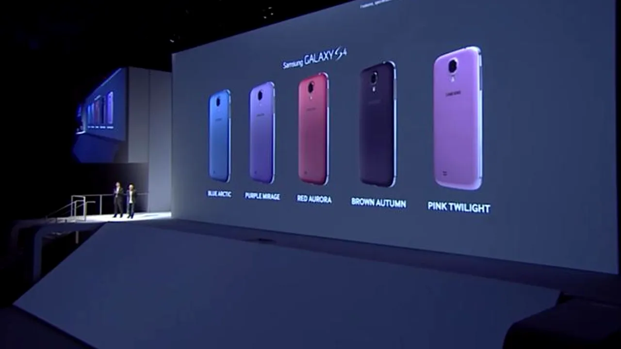 Galaxy S4, disponibil în cinci noi culori 
