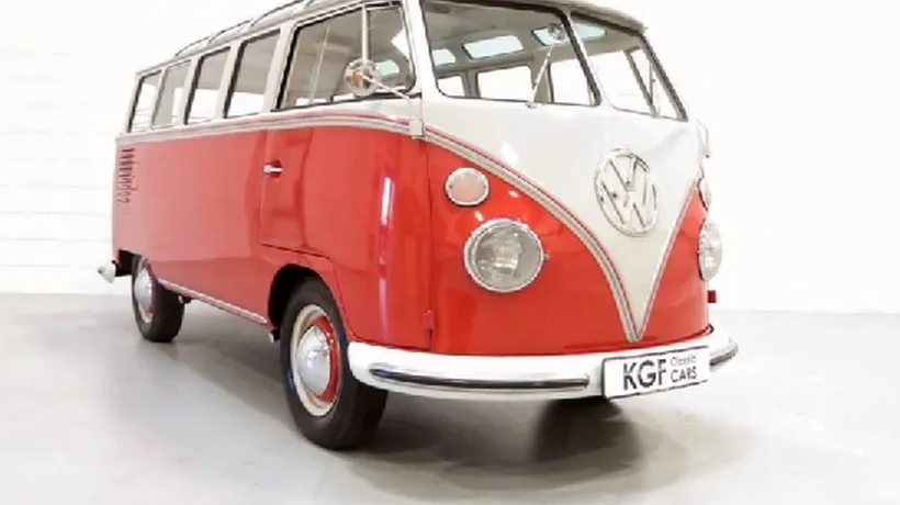 Pentru ce sumă a fost vândut un microbuz Volkswagen vechi de 60 de ani