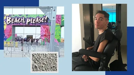 Visul lui Ștefan, plecat de acasă în scaun rulant pentru a-și vedea idolul, transformat în COȘMAR. ”L-au dus jandarmii pe brațe”