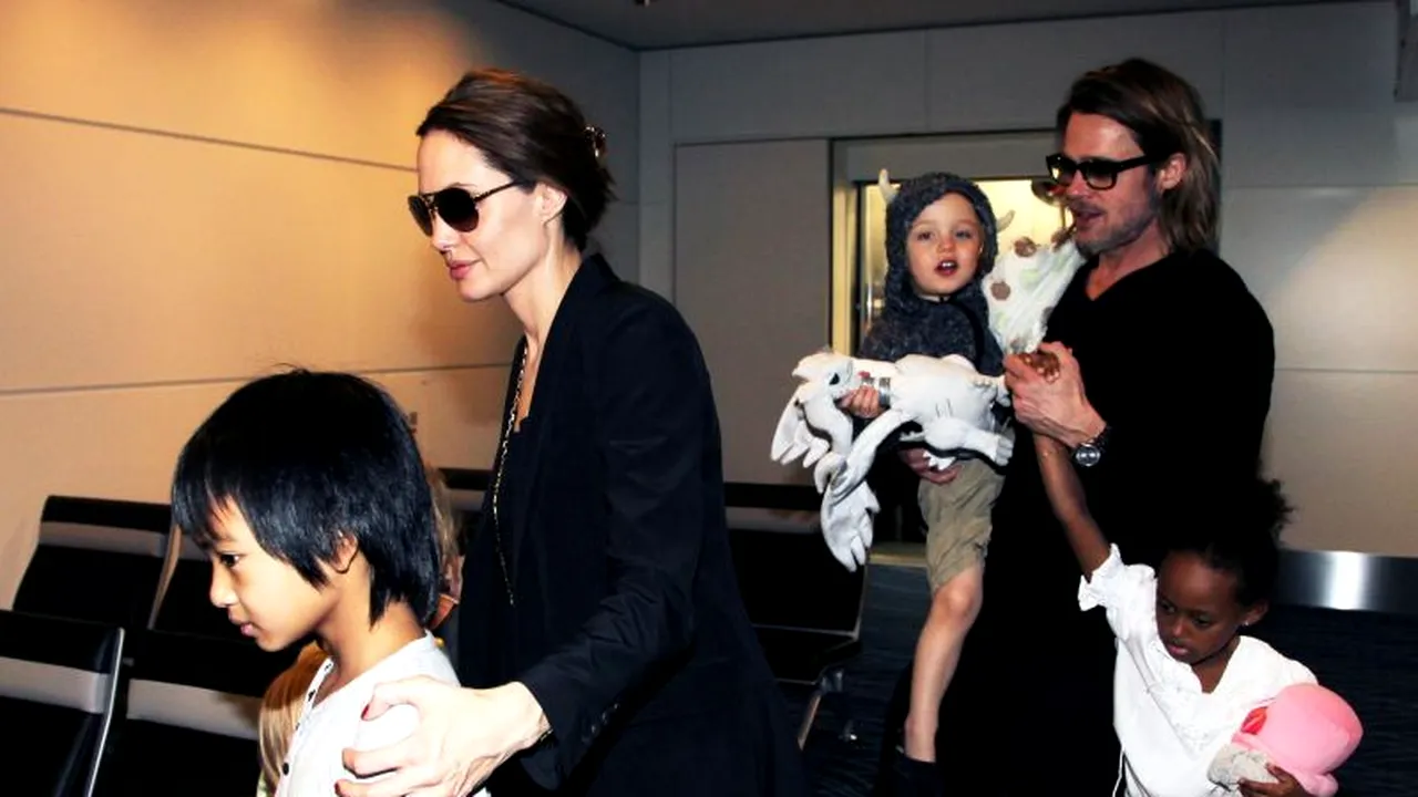 Poliția californiană, chemată la reședința cuplului Jolie-Pitt