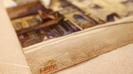 Un tablou pictat de Adolf Hitler, vândut la licitație cu 130.000 de euro
