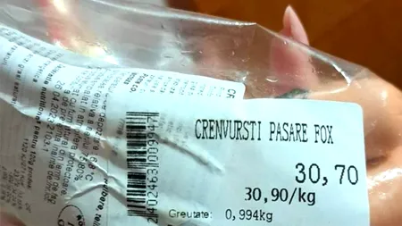 Ce a primit, de fapt, Oana din Belcești, după ce a cumpărat crenvurști de 30 de lei, dintr-un magazin alimentar