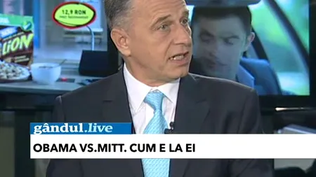 Mircea Geoană, la Gândul LIVE, despre prima dezbatere televizată între Obama și Romney: 