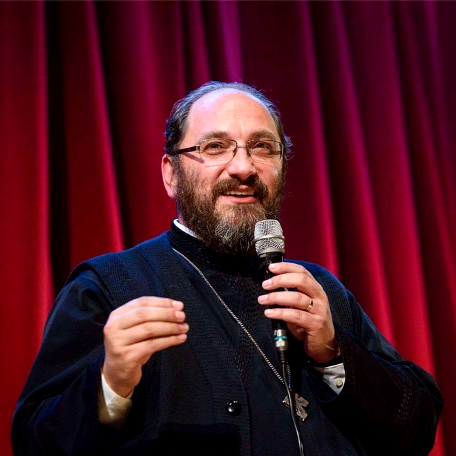 Părintele Constantin Necula sprijină un candidat PMP la Senat: „Sper din toată inima să fie un glas vertical...”