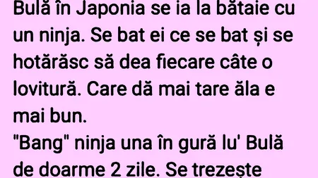 BANC | Bulă, în Japonia