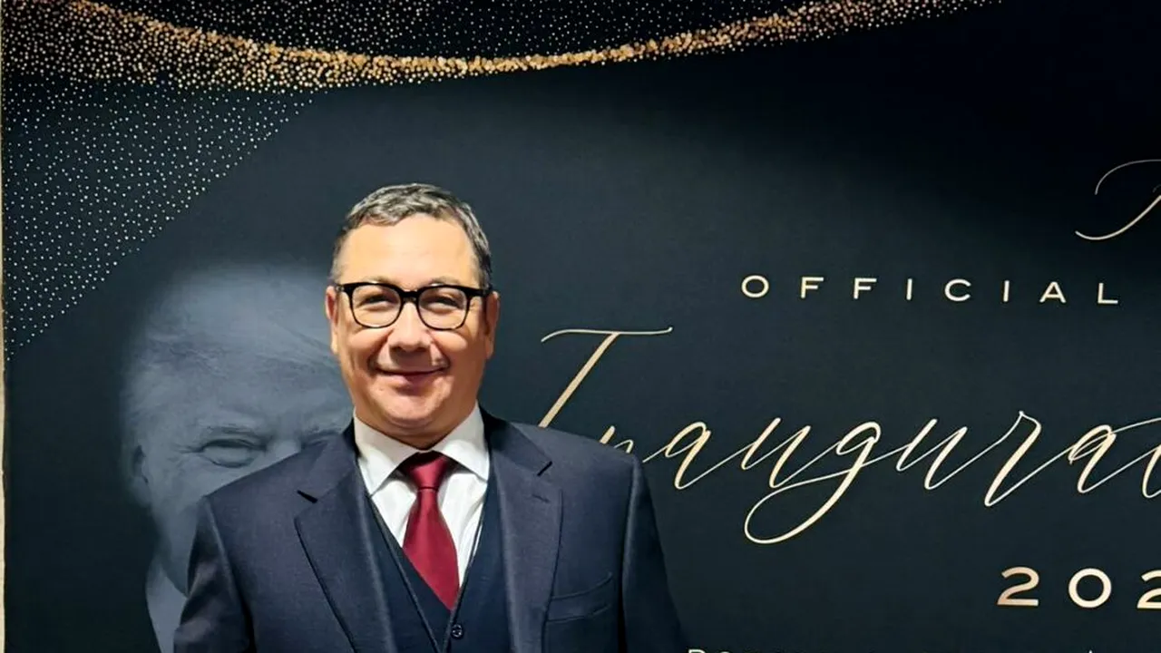 Victor PONTA, aflat la Washington: 