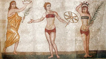 Șlapi și fete în bikini, acum 1.700 de ani. Descoperirile istorice ascunse timp de secole într-o vilă romană antică din Sicilia