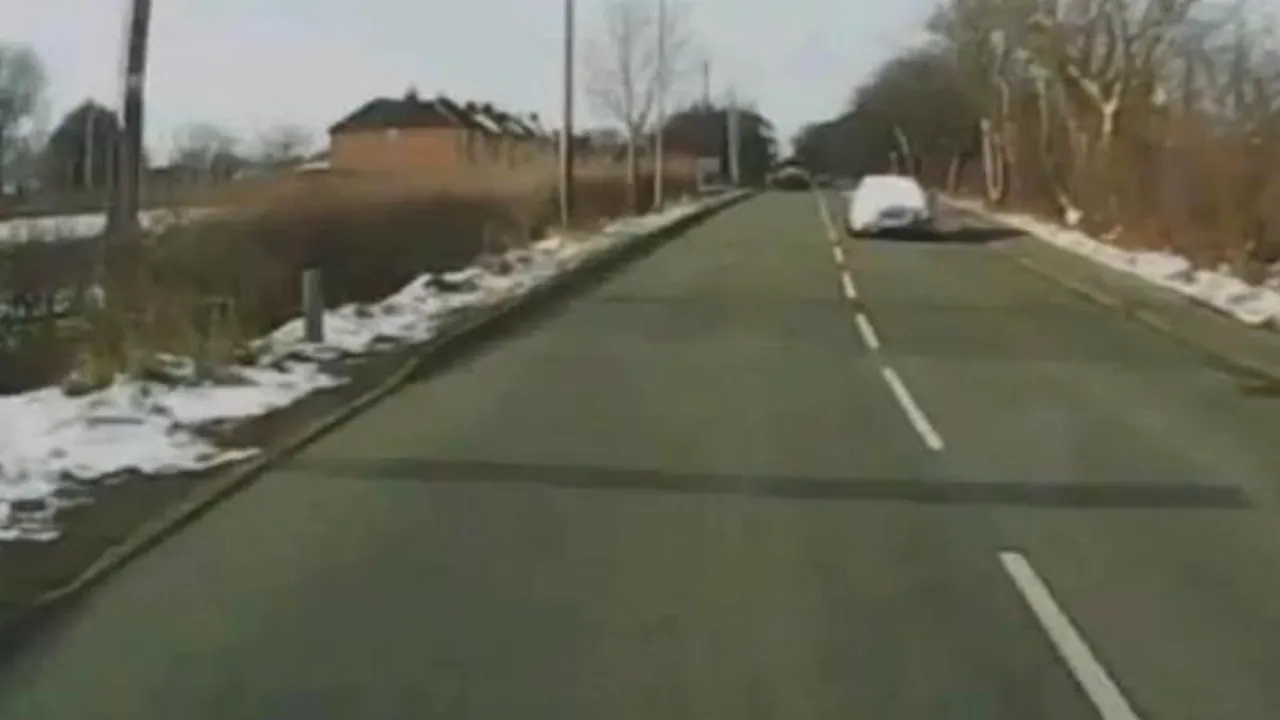 VIDEO. Imagini inedite surprinse de un șofer britanic. 