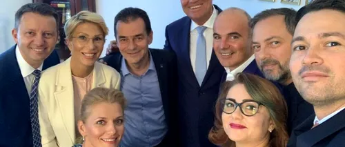 Iohannis a mers la sediul PNL / Orban: Pregătim depunerea candidaturii
