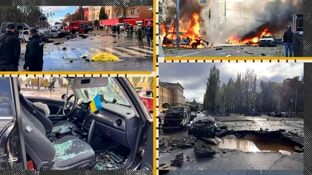 LIVE | Război în Ucraina, ziua 229: Kievul, atacat cu rachete rusești, la o oră de vârf: Opt civili au murit / Volodimir Zelenski: „Încearcă să ne șteargă de pe fața pământului” - FOTO - VIDEO