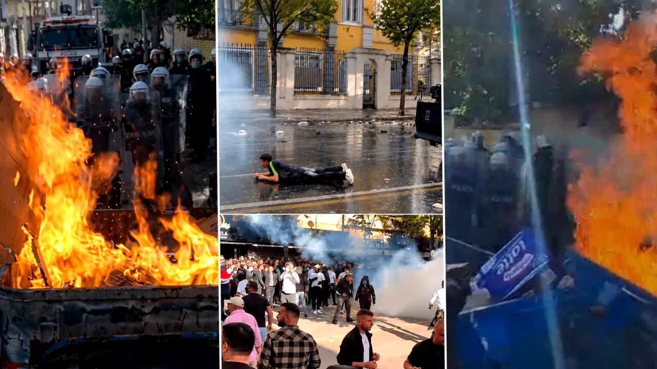 Protestele studențești din Albania ajung în a 12-a zi. Manifestanții s-au adunat în fața Ministerului Educației din Tirana și s-au ciocnit cu forțele de ordine. Ofițerii răspund cu apă, gaze lacrimogene și gloanțe de cauciuc. Se cere demisia premierului Edi Rama