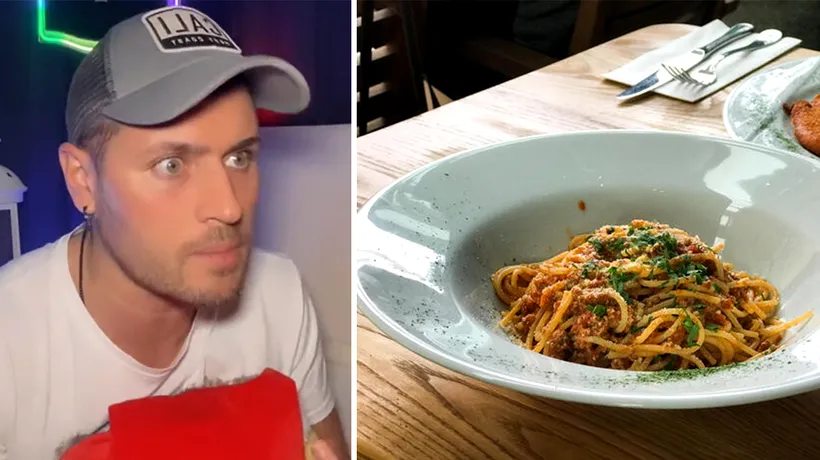 Cum a reacționat acest chelner, după ce un client i-a cerut să-i schimbe porția de spaghete, deși mâncase jumătate