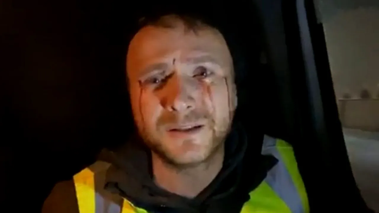 Imagini de coșmar: Activist de mediu, atacat și lovit cu pietre de hoții de lemne: „Criminali odioși!” (VIDEO)