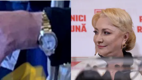 Viorica Dăncilă, despre ceasul ei: Este primit de la soțul meu. Nu ar fi alocat 20.000 de euro pentru un ceas