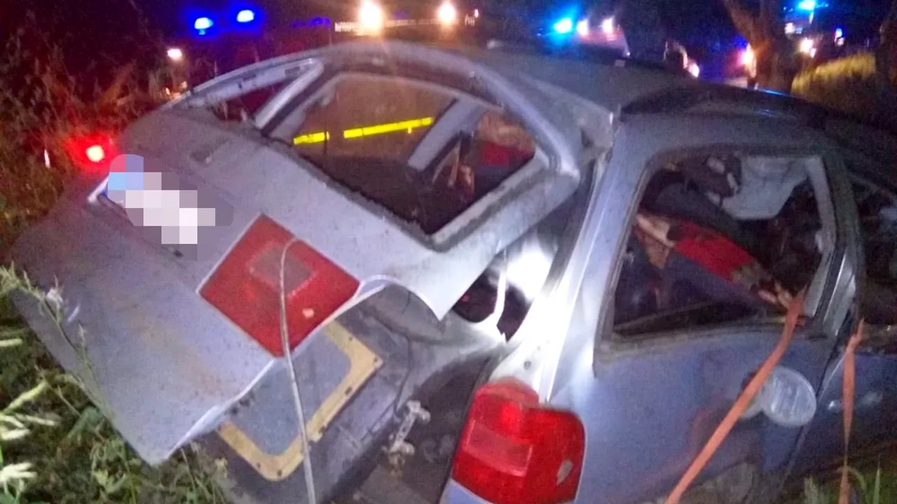 Un tânăr a murit, iar alți doi sunt în stare gravă, după un accident produs de un șofer BĂUT și FĂRĂ PERMIS 