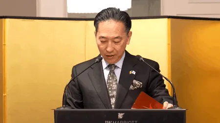 Mesajul ambasadorului Japoniei: 