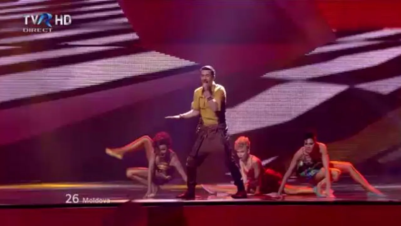 FINALA EUROVISION 2012. MOLDOVA, ritmuri de LĂUTAR pe scena EUROVISION - VIDEO