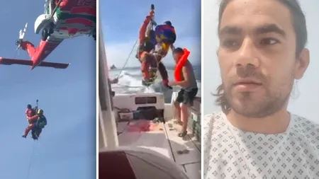Un român de 27 de ani a fost transportat la spital după ce a fost mușcat de un rechin albastru: „Credeam că nu mai scap”