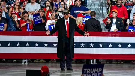 Donald Trump nu poate controla reacția susținătorilor săi în cazul unei înfrângeri: Dacă recționează VIOLENT, nu e problema mea