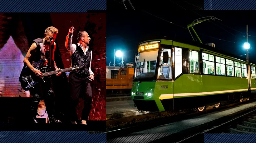 Circulația autobuzelor, troleibuzelor și tramvaielor în noaptea concertului Depeche Mode se prelungește până la 00.30. Care sunt liniile