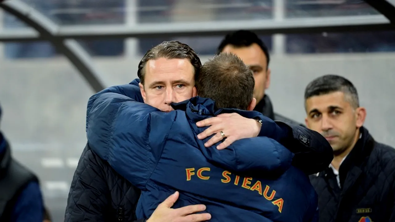 STEAUA - CHELSEA 1-0. Laurențiu Reghecampf: Am câștigat pe merit, dar ne așteaptă un retur foarte greu. Pe cine a lăudat antrenorul Stelei