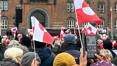 Mii de oameni protestează la Copenhaga împotriva amenințărilor lui Trump de anexare a Groenlandei: „Groenlanda aparține groenlandezilor”/ live