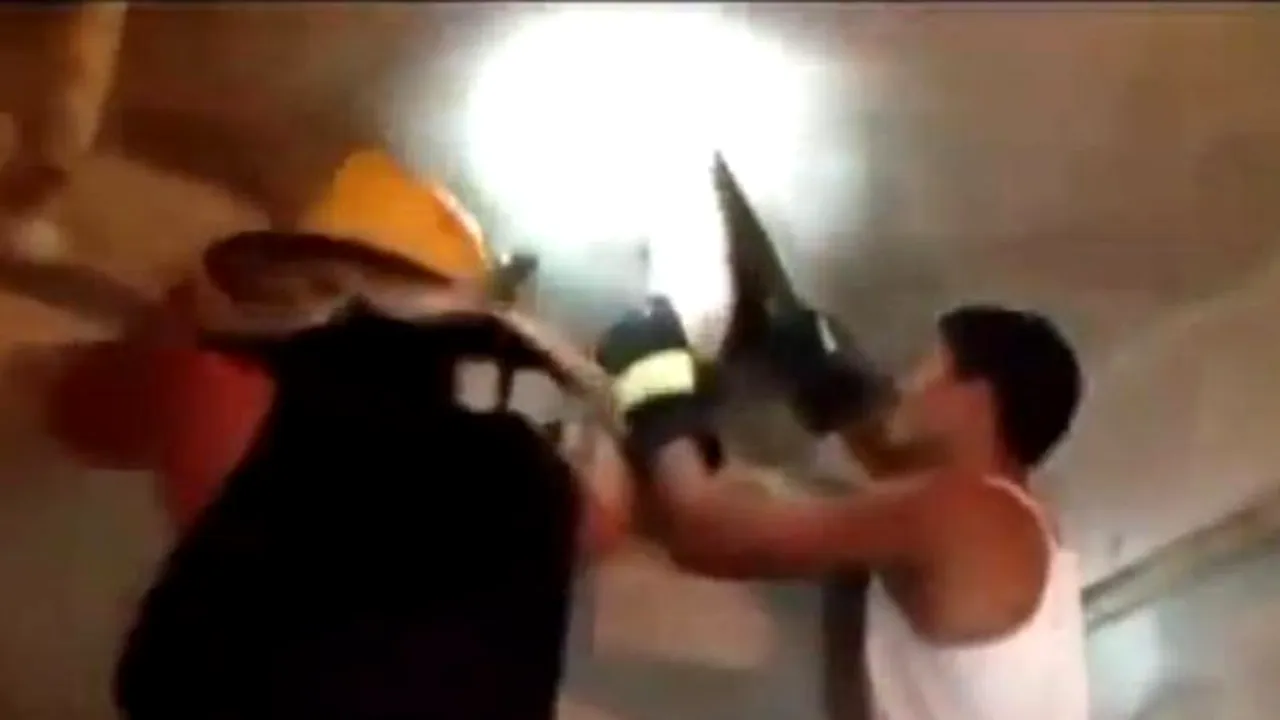 VIDEO. Operațiune spectaculoasă de salvare a unui bebeluș. Unde fusese abandonat nou-născutul